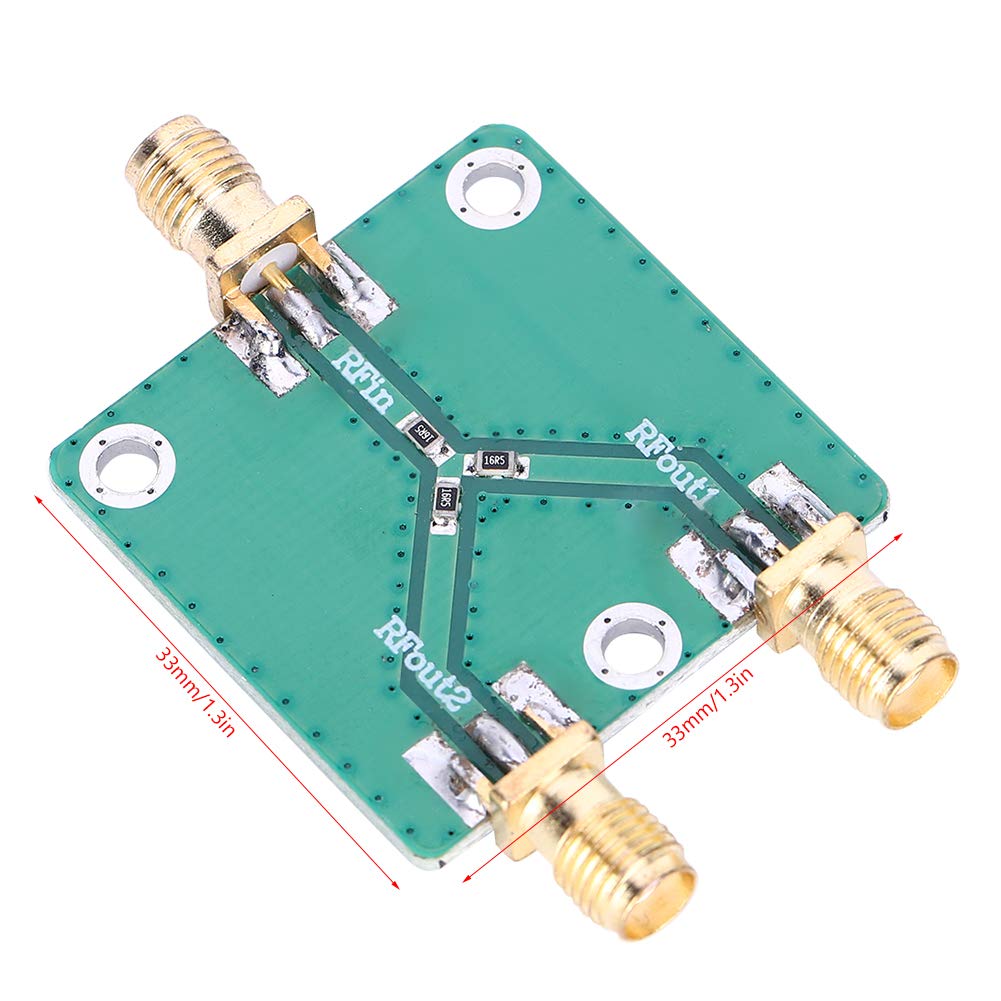 Saluaqui splitter RF DC-5G 1 a 2 vie divisore 0,5 W
