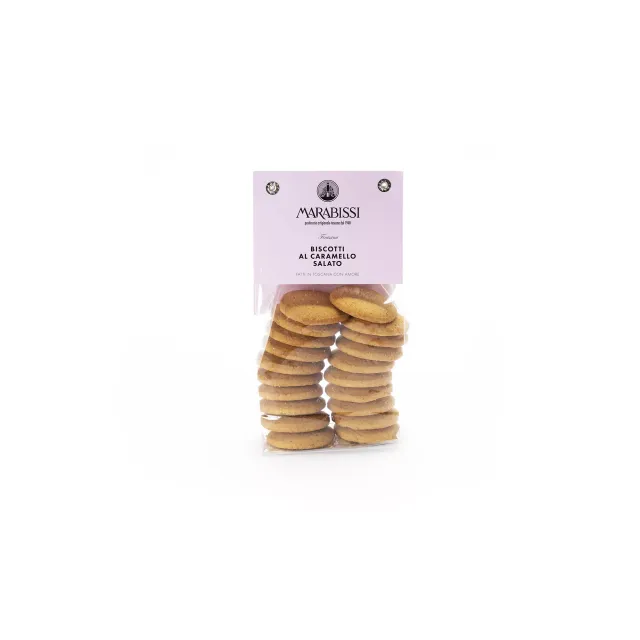 Marabissi biscotti caramello salato 200 g artigianali