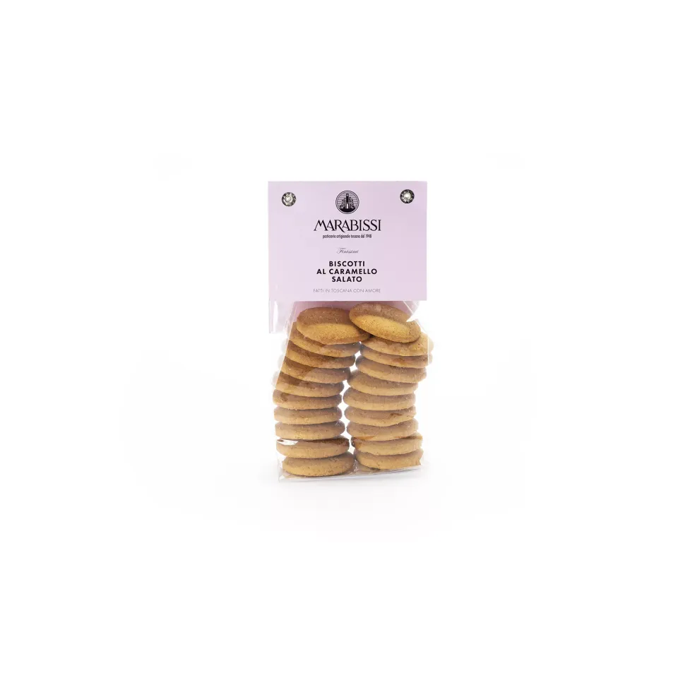 Marabissi biscotti caramello salato 200 g artigianali