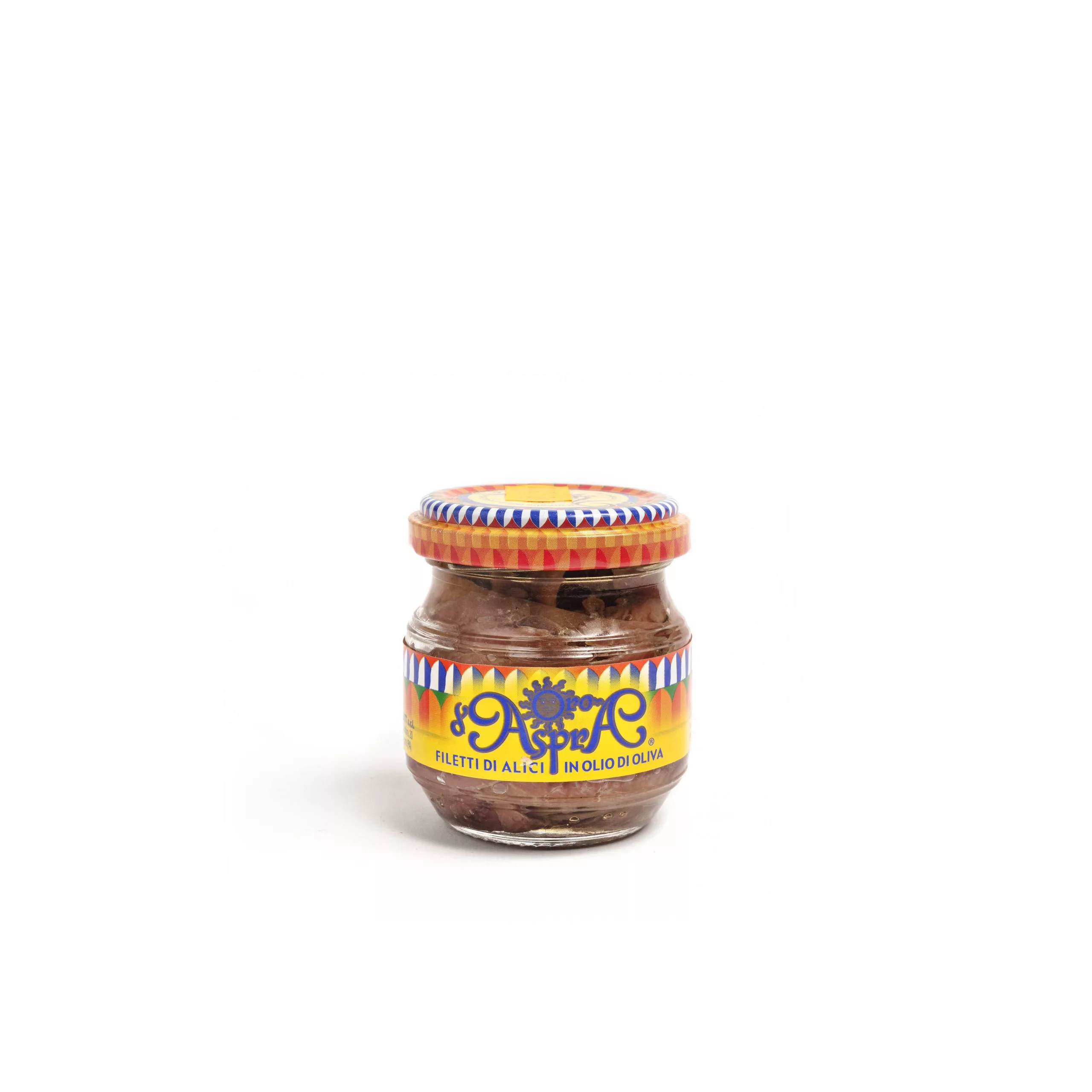 Iconsitt Filetti di Alici in olio vaso vetro 80 gr