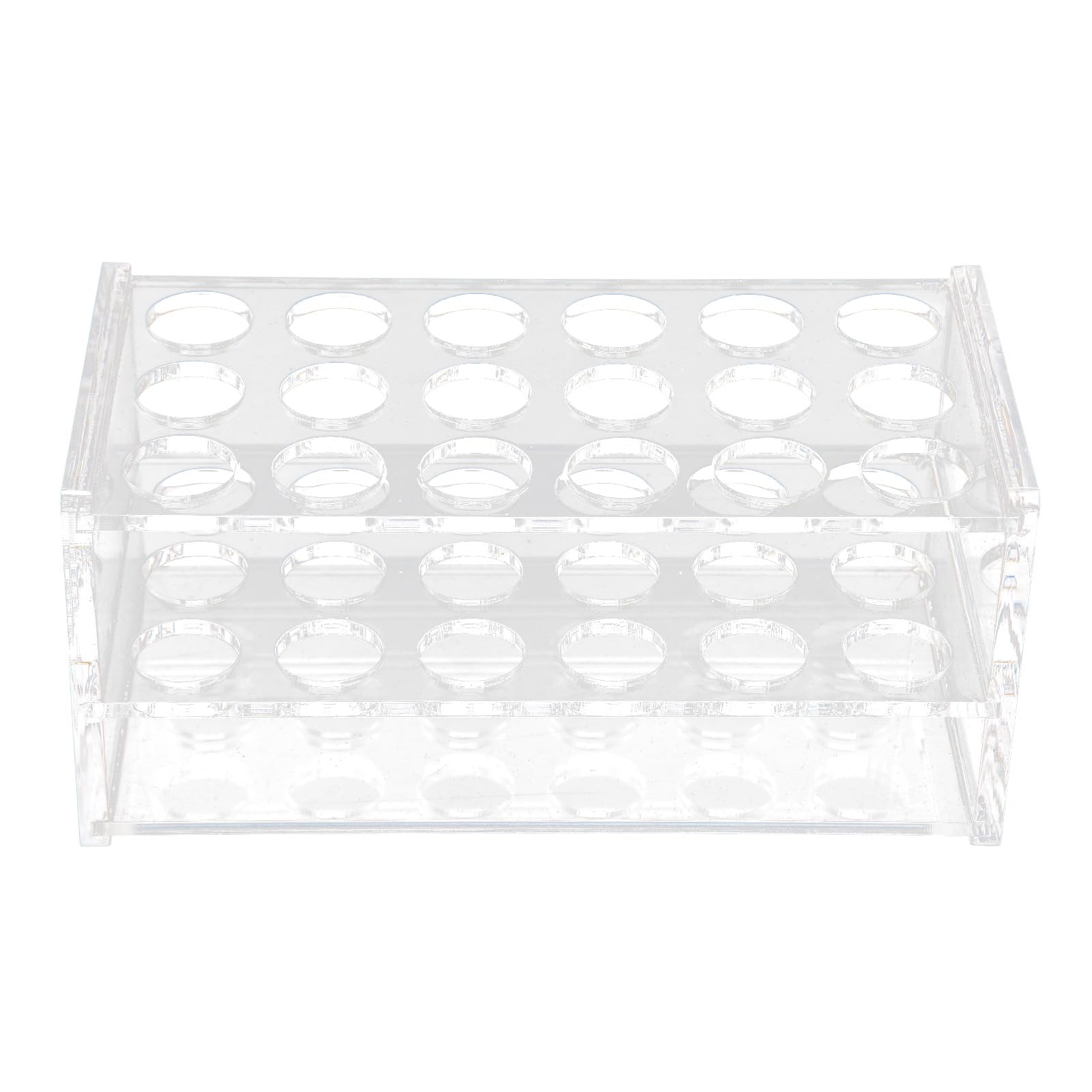 Saluaqui Portaprovette 17mm Acrilico 18 Fori 10/15 ml