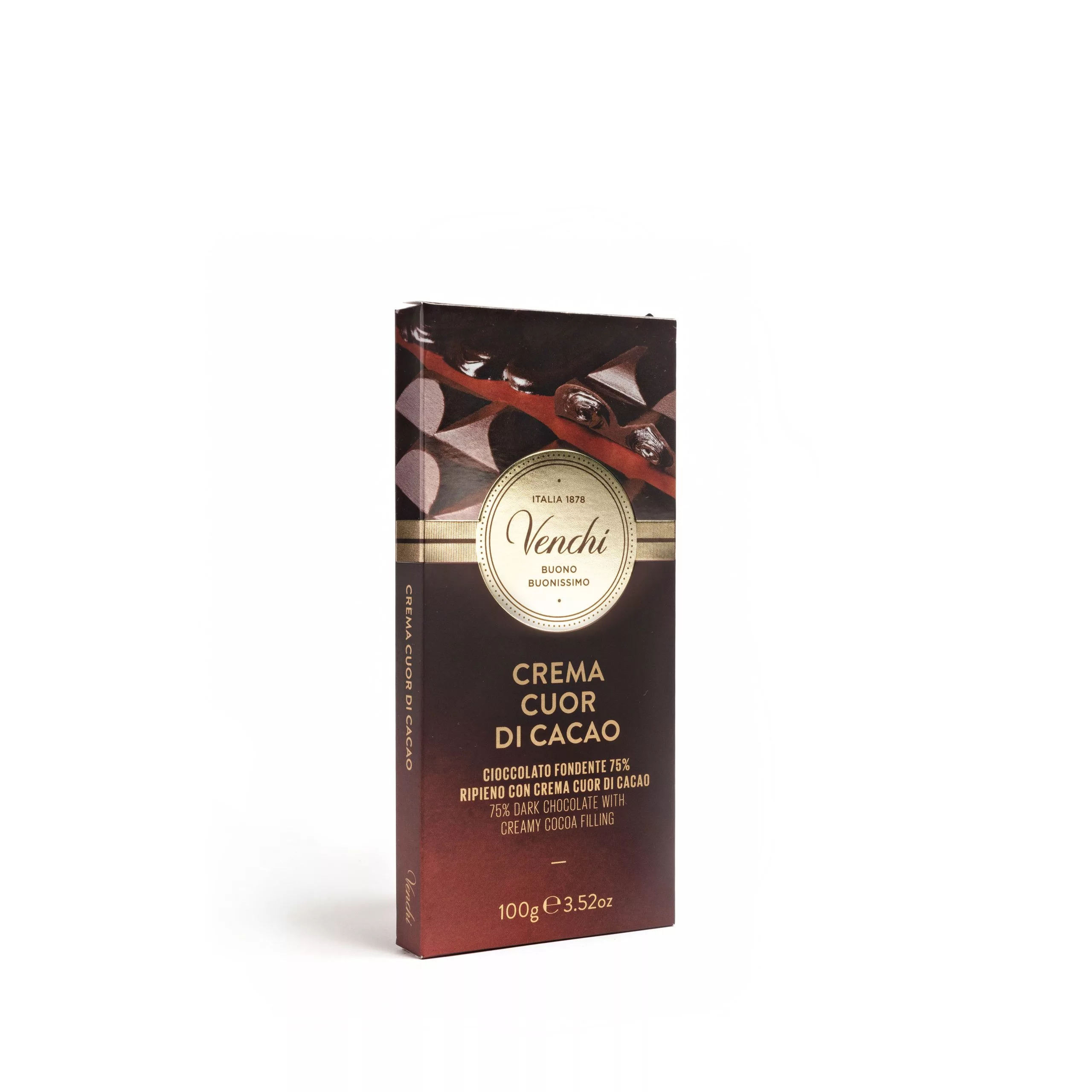 Venchi Cuor di Cacao 75% cioccolato 100 g fondente