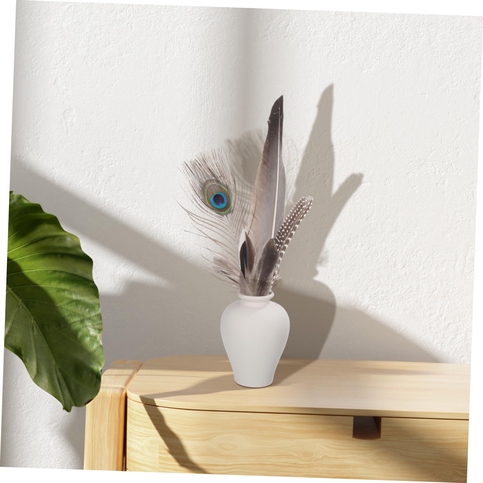 DOITOOL Piume Soffici Naturali Decorative 30 Pezzi Colorati