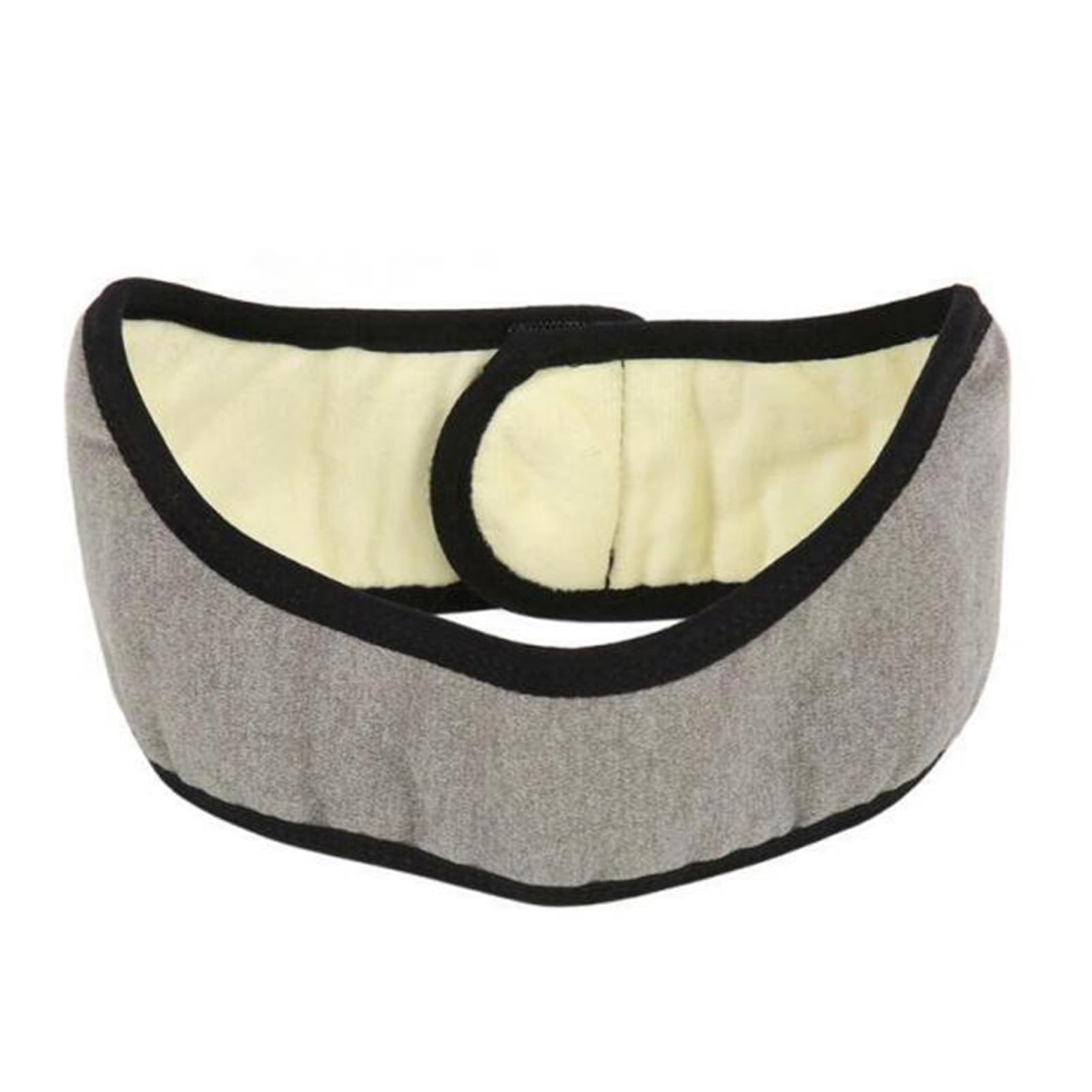 Saluaqui copriorecchie sonno cotone grigio chiaro