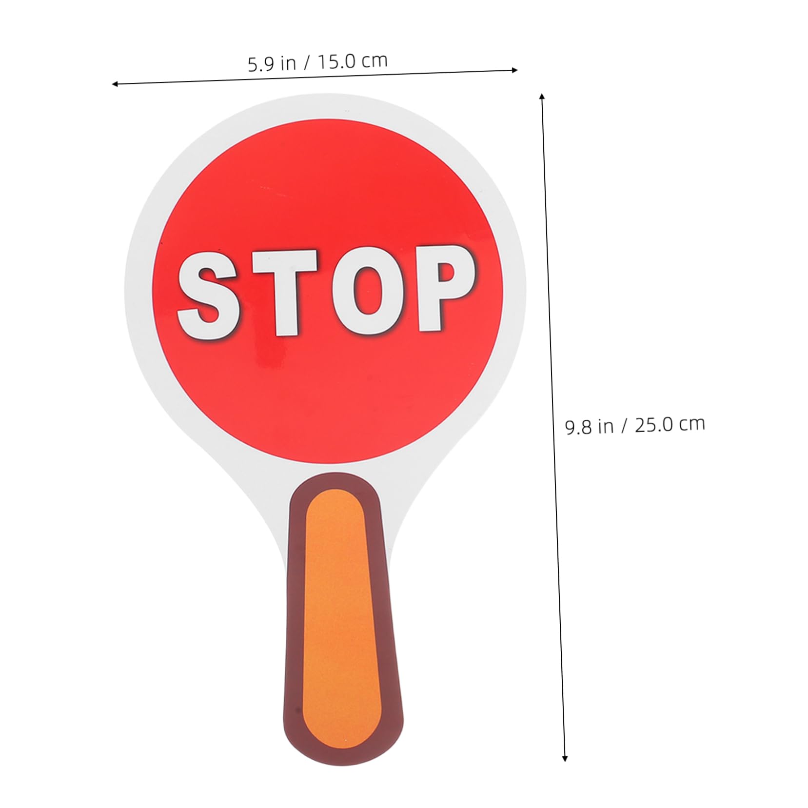 DOITOOL Palette Segnaletiche Stop Doppia Faccia 2 Pezzi