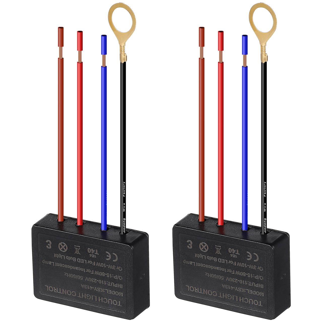 DOITOOL Interruttore touch dimmer 4 vie lampada tavolo 250V