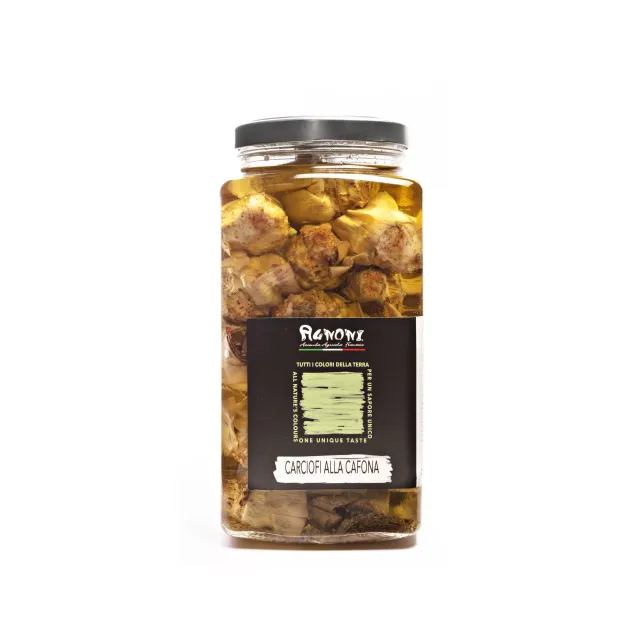 Agnoni Carciofi alla Cafona sottolio 2,9 Kg alle erbe