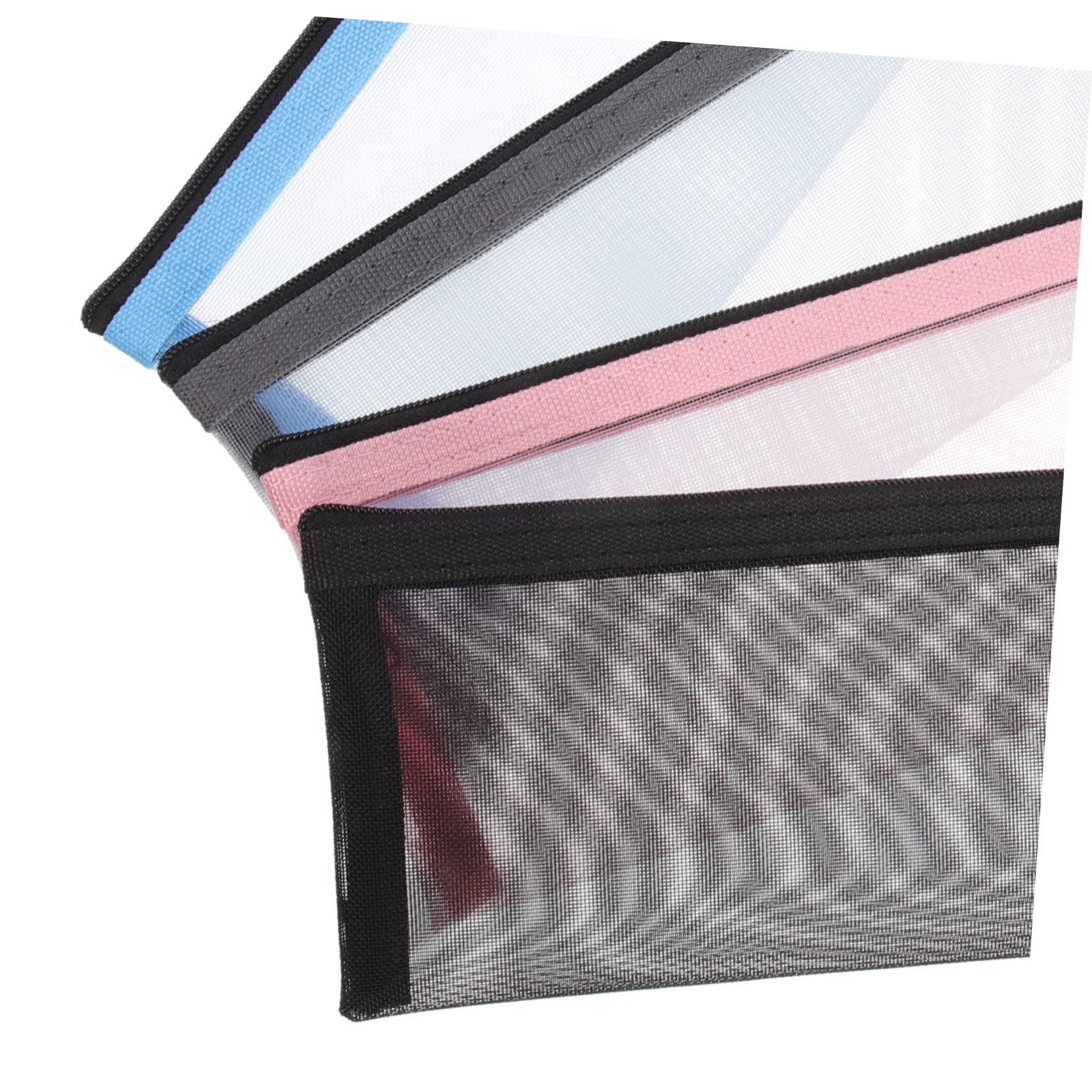 DOITOOL Astucci Trasparenti Nylon 4 Pezzi con Zip