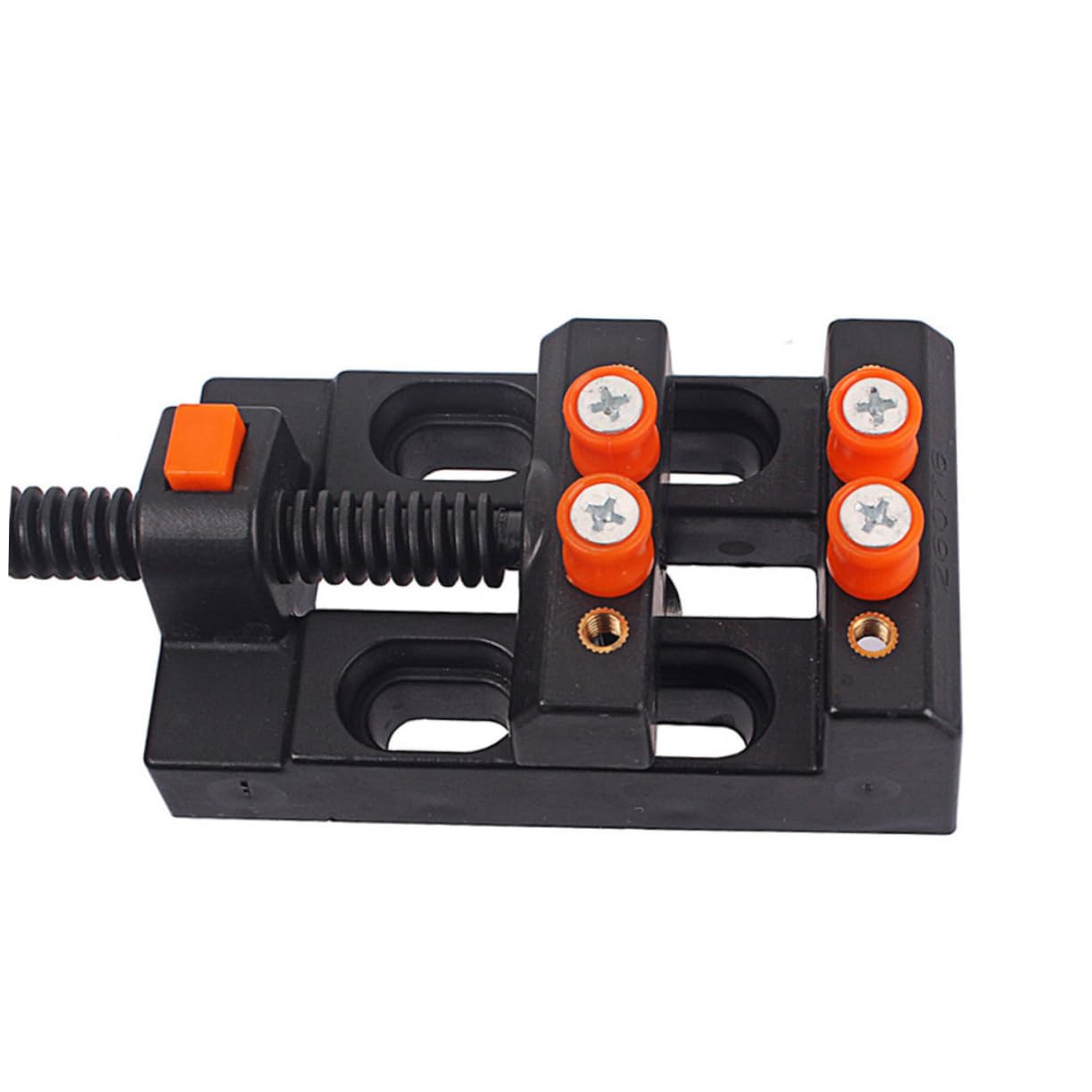 DOITOOL mini morsa da banco ganasce plastica nera per hobby