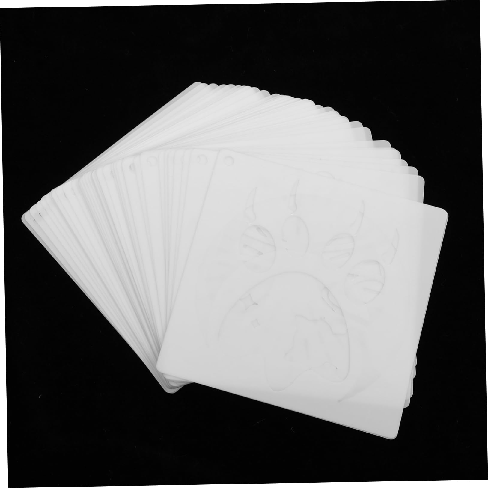 DOITOOL Stencil Lettere 42 Pezzi riutilizzabili