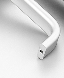 Yexati maniglia mobile alluminio argento opaco cucina