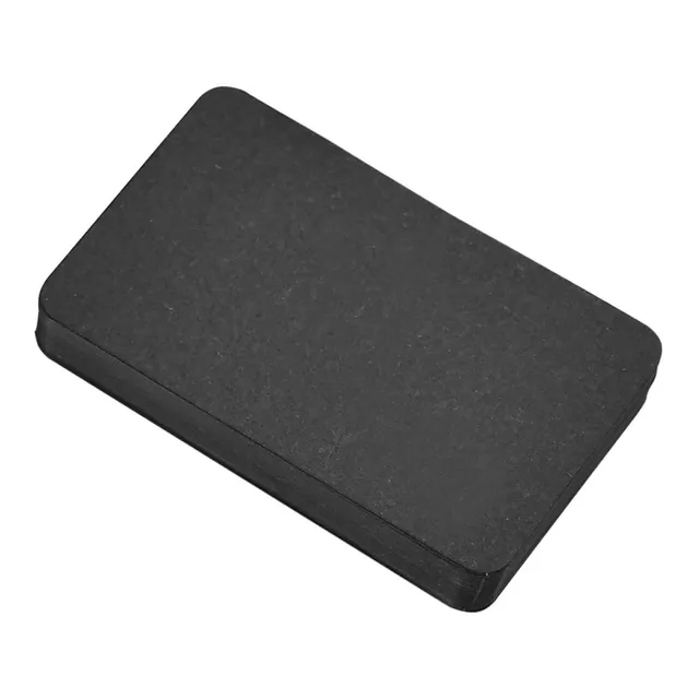 DOITOOL Cartoncini Biglietti Neri Carta 100 Pezzi da Scrivere