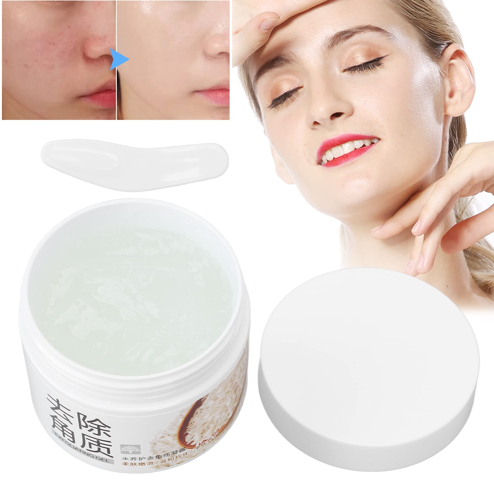 Saluaqui Gel Esfoliante Viso Idratante Riso 139 g