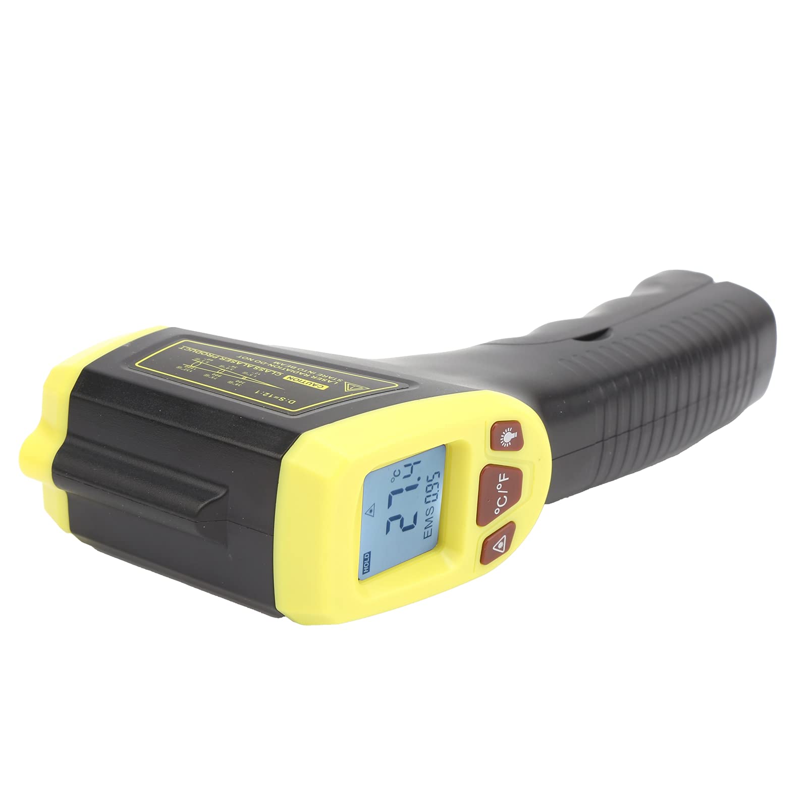 Saluaqui GM320S Termometro a Infrarossi Giallo LCD