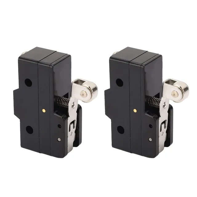 Saluaqui Microinterruttori Finecorsa 2 Pezzi 250V Leva Rullo