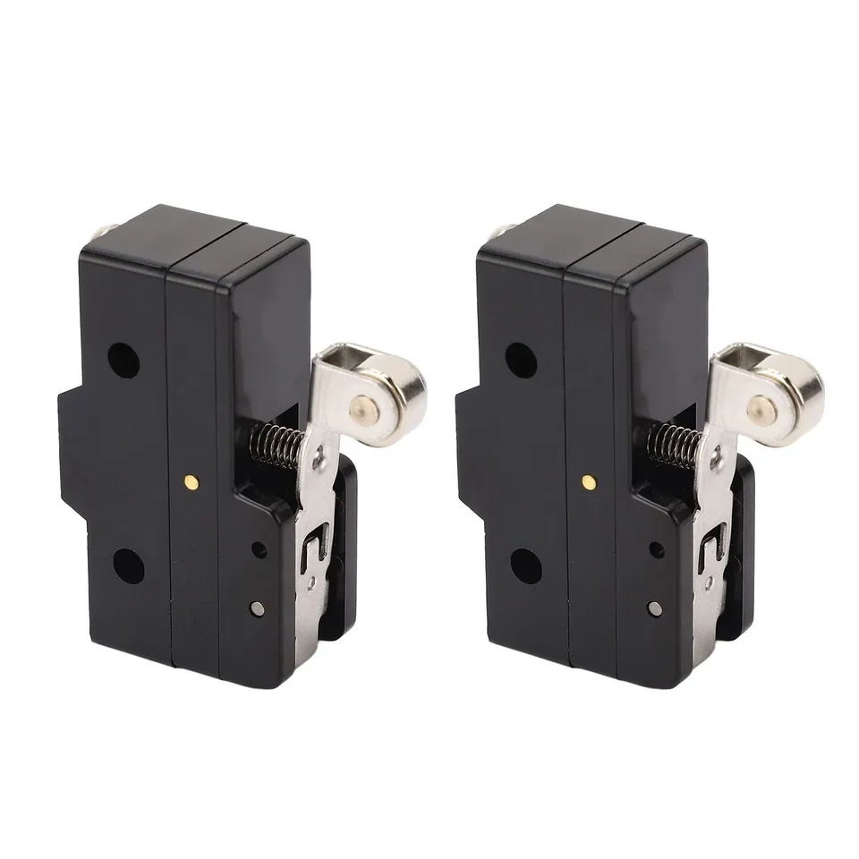 Saluaqui Microinterruttori Finecorsa 2 Pezzi 250V Leva Rullo