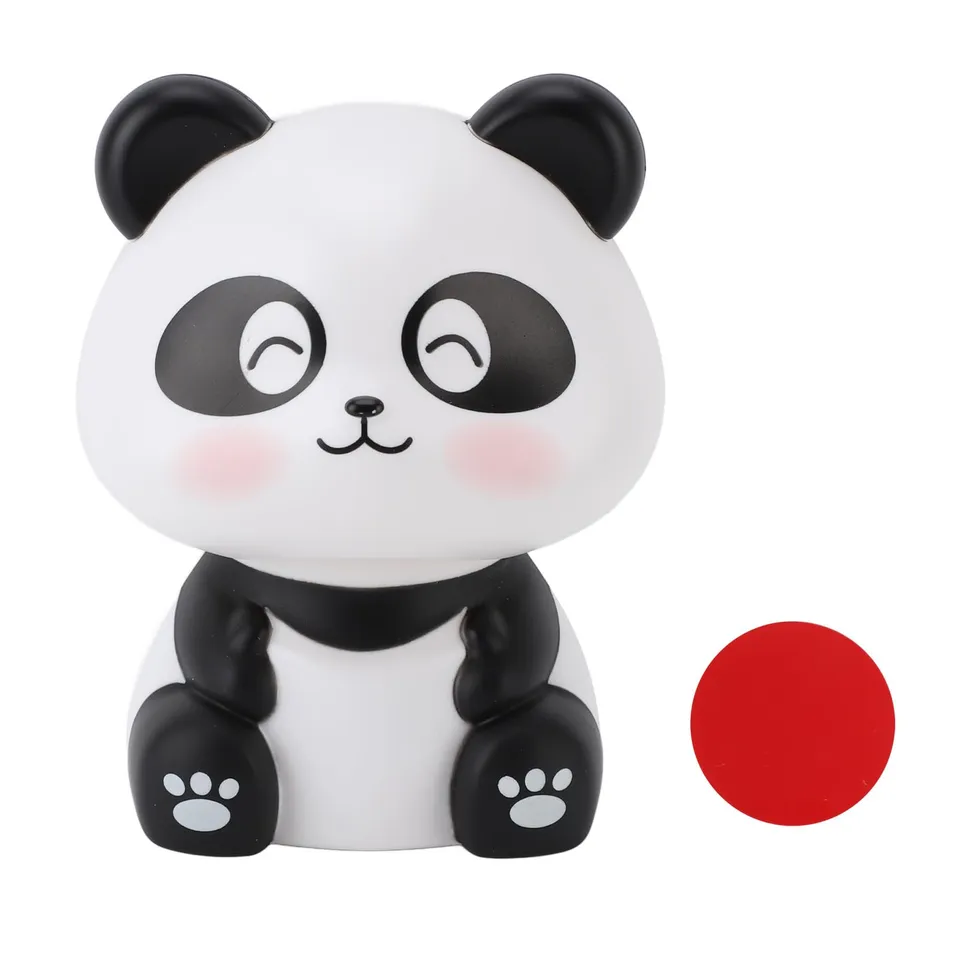 Saluaqui Panda statuetta solare decorazione auto cruscotto solare