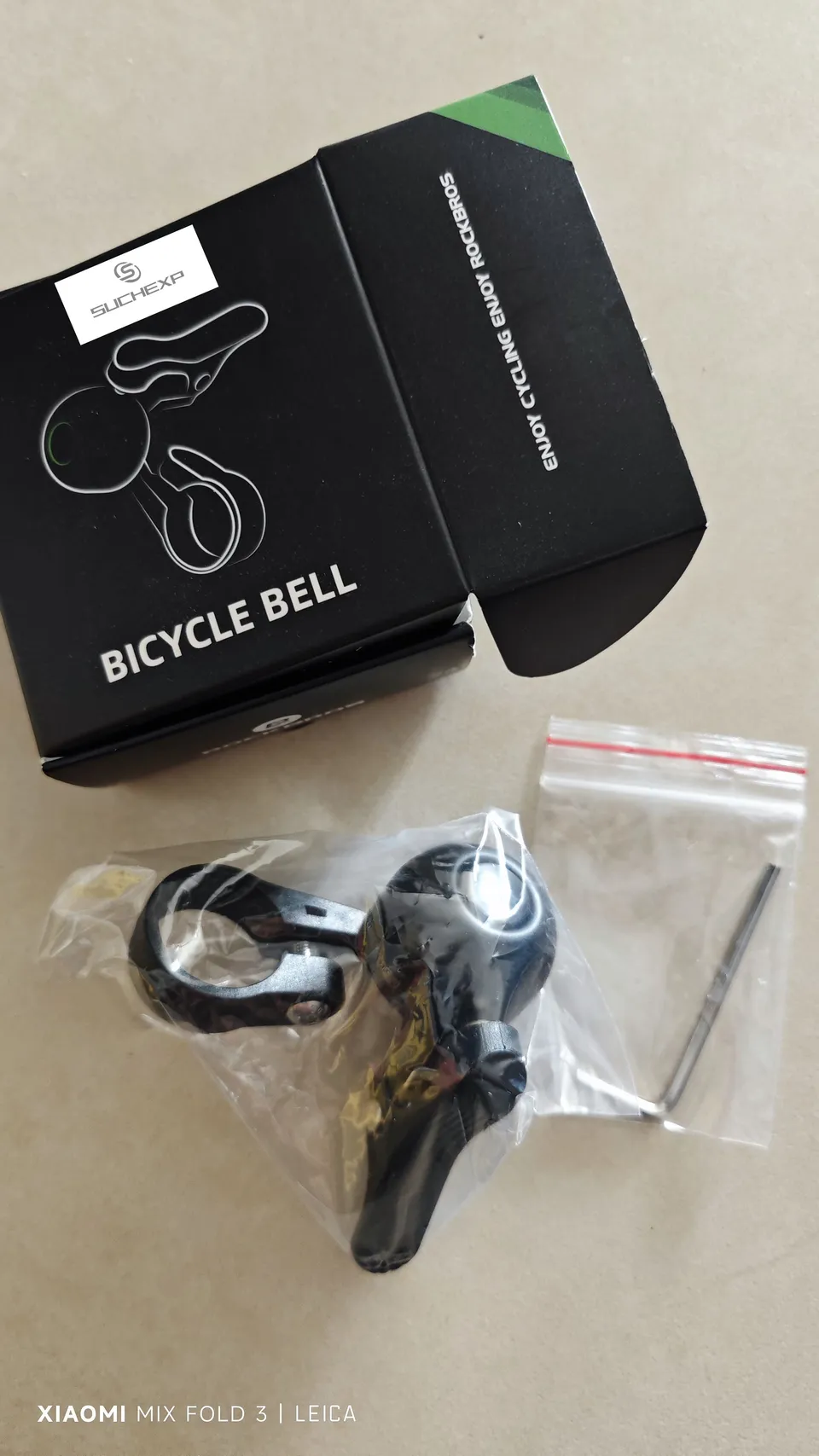 Yexati campanello bici in rame senza batterie