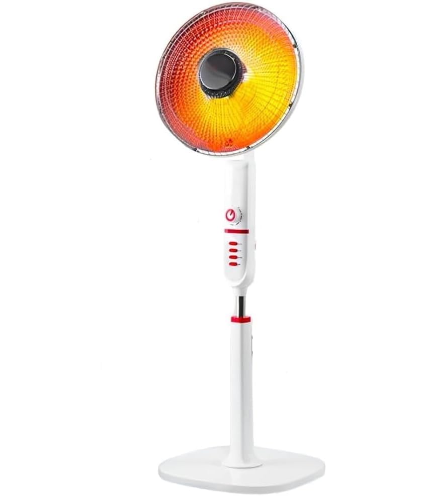 GrecoShop stufa piantana carbonio oscillante 500/1000W 120 cm
