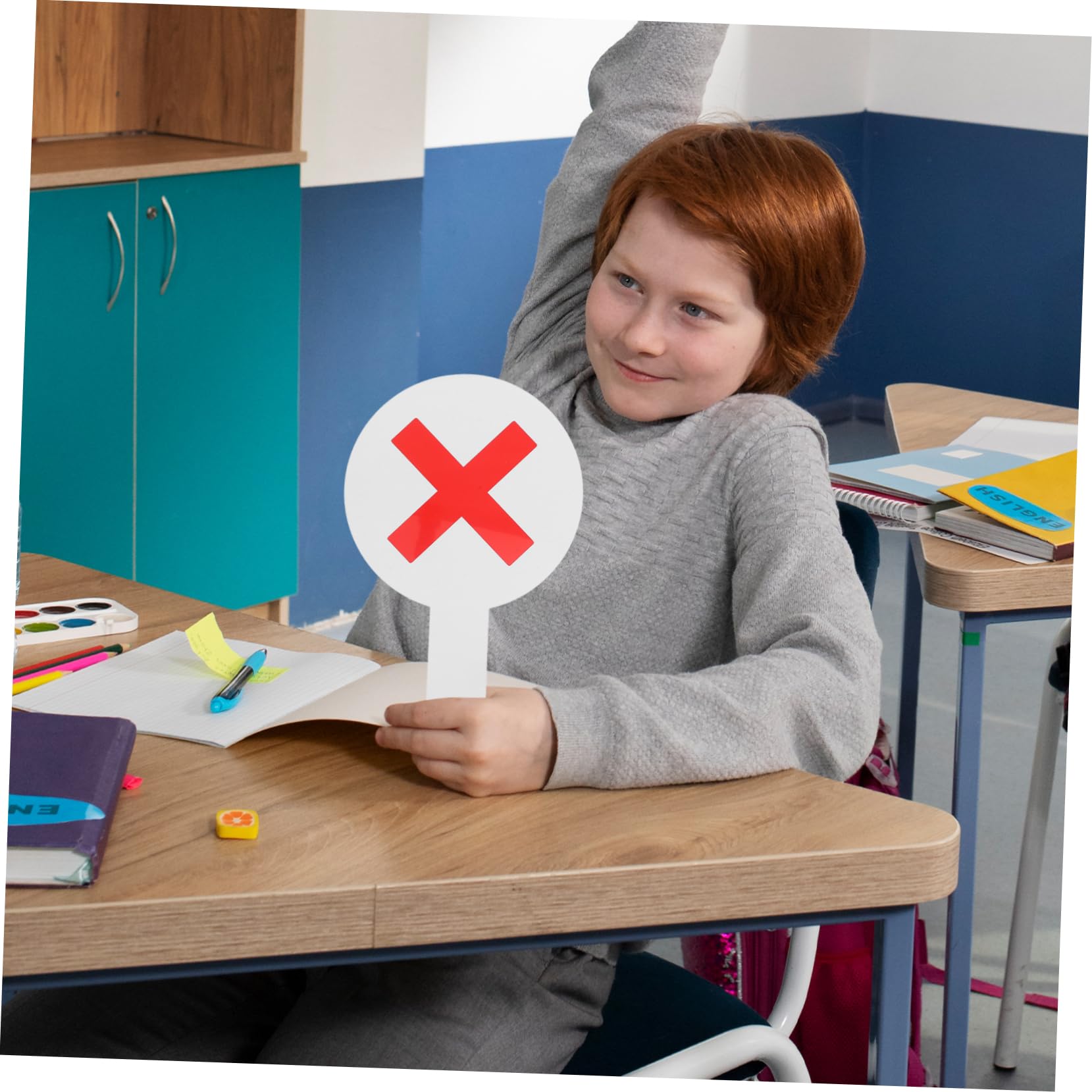 DOITOOL Palette Voto Si No Doppia Faccia 2 Pezzi Plastica