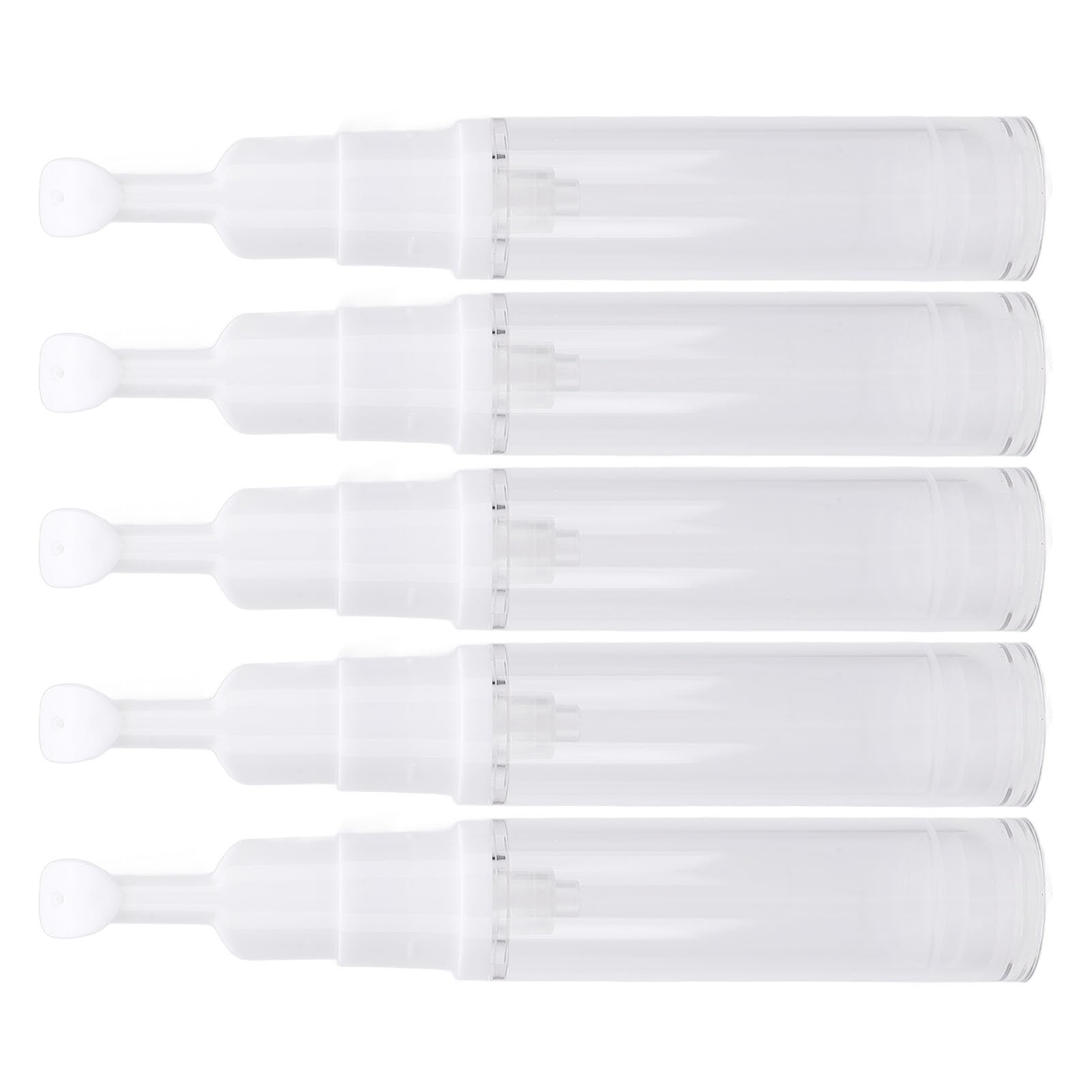 Saluaqui Barattoli Sottovuoto Creme Viaggio 5 Pezzi con Etichette