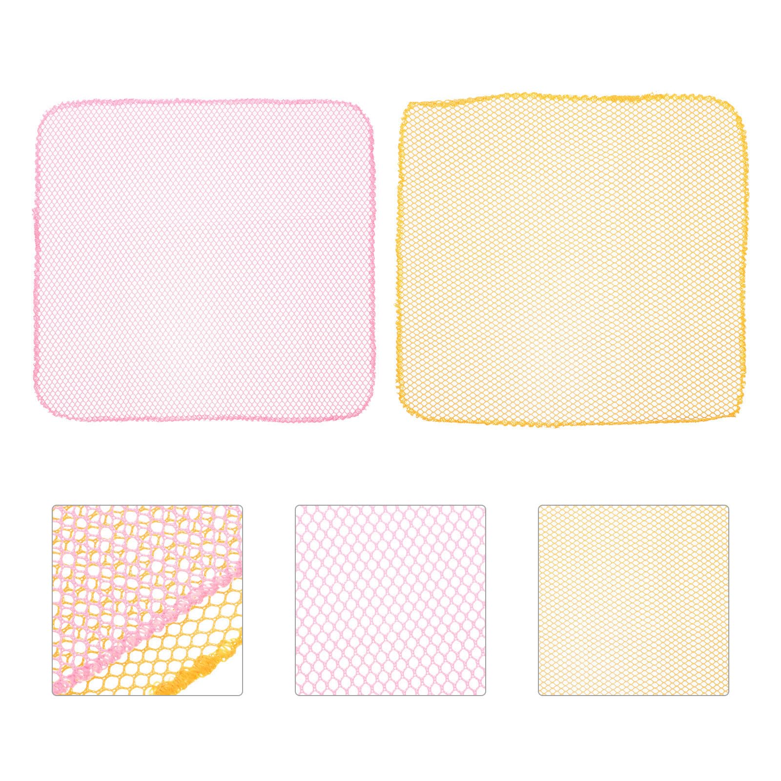 Doitool Strofinacci Cucina Microfibra 4 Pezzi Rete Assorbenti