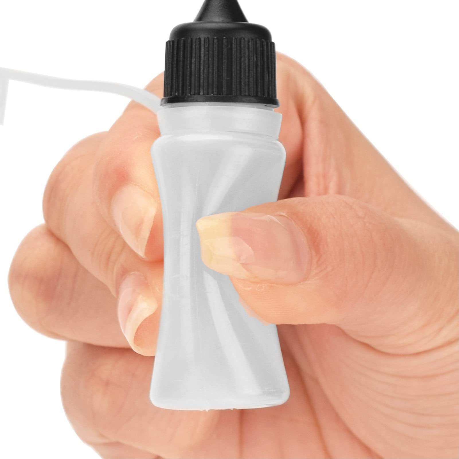Saluaqui flaconi contagocce ago 10 ml 10 pezzi traslucidi