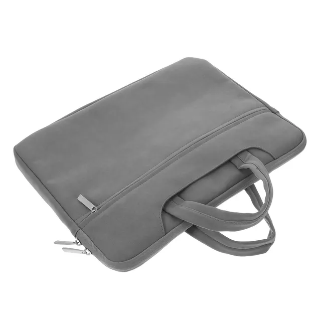 Doitool borsa laptop 14 pollici PU grigio scuro