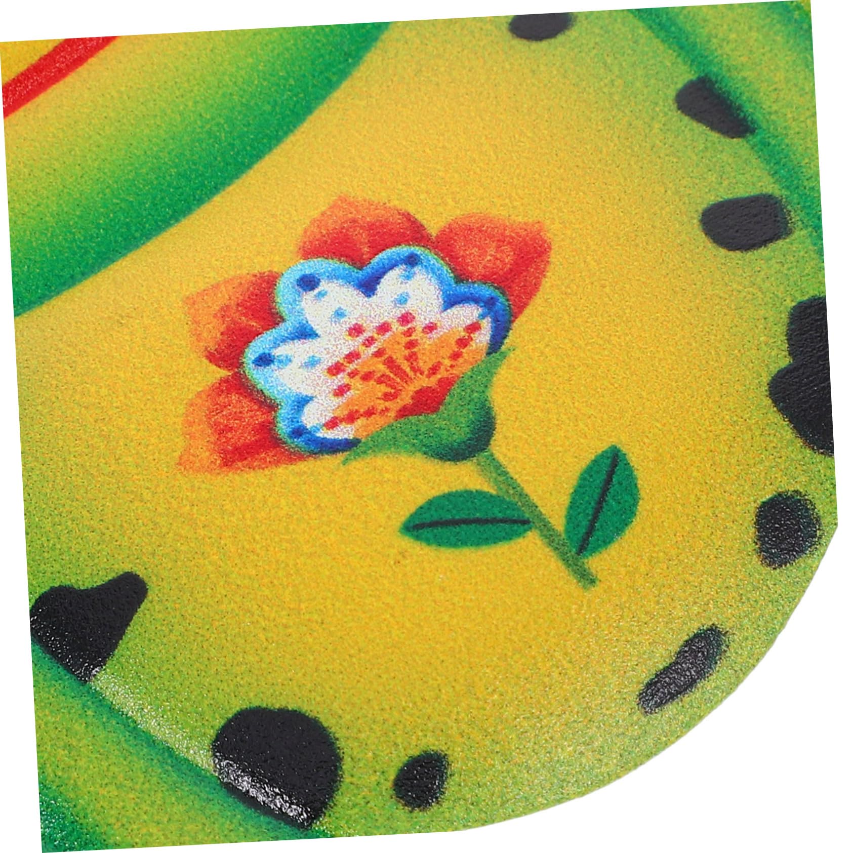 DOITOOL Decorazione Parete Rana in Ferro Gialla 15 cm