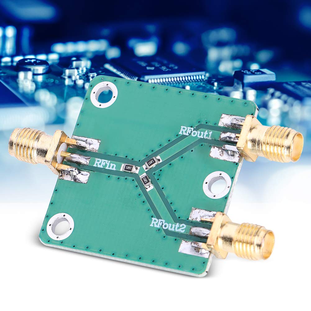 Saluaqui splitter RF DC-5G 1 a 2 vie divisore 0,5 W
