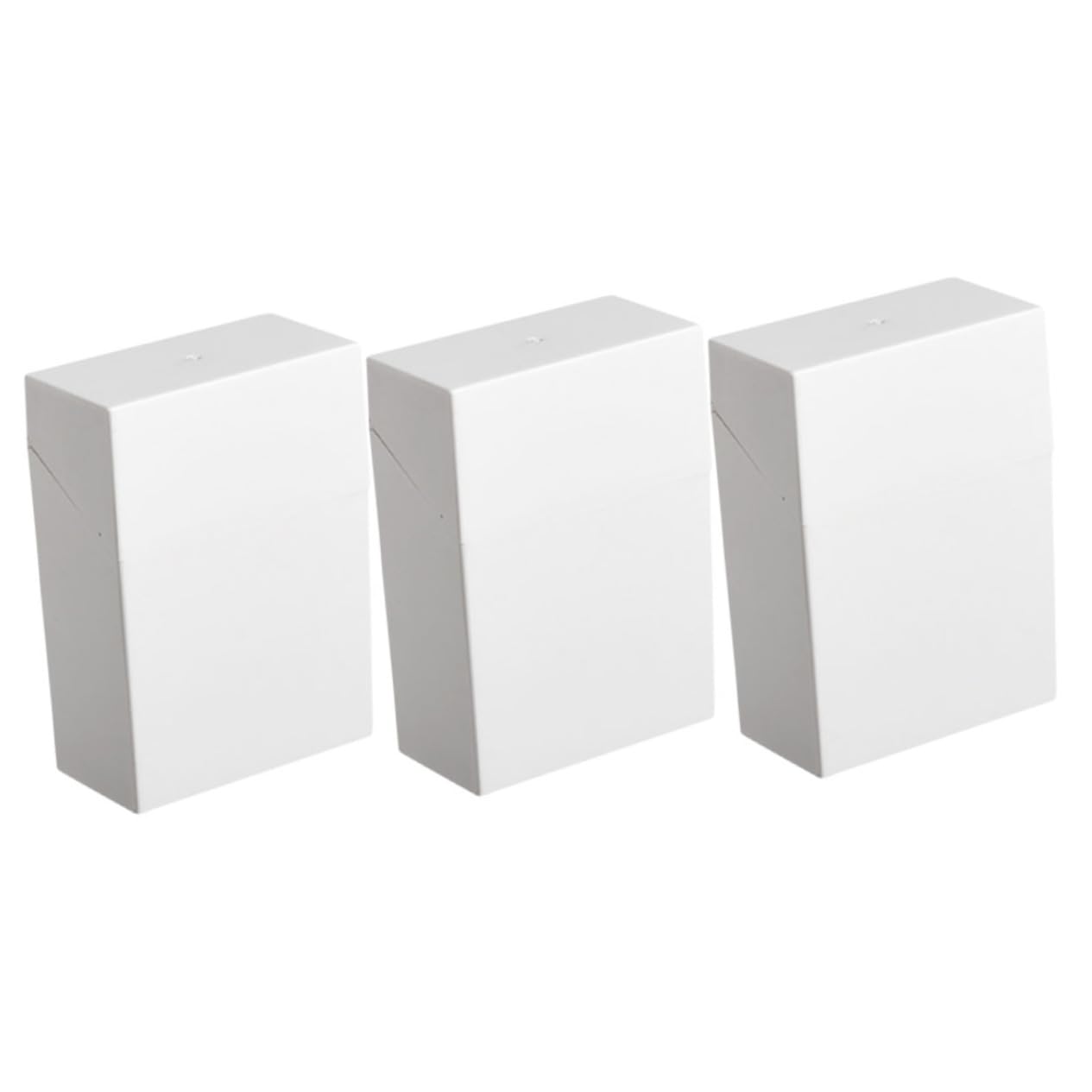 DOITOOL Scatole Cucito Plastica Bianca 3 Pezzi 9x5,8 cm