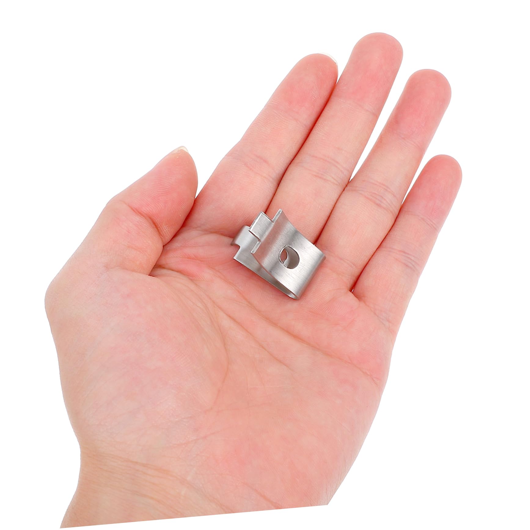 DOITOOL Clip Reggimensola Argento 10 Pezzi Acciaio Inox