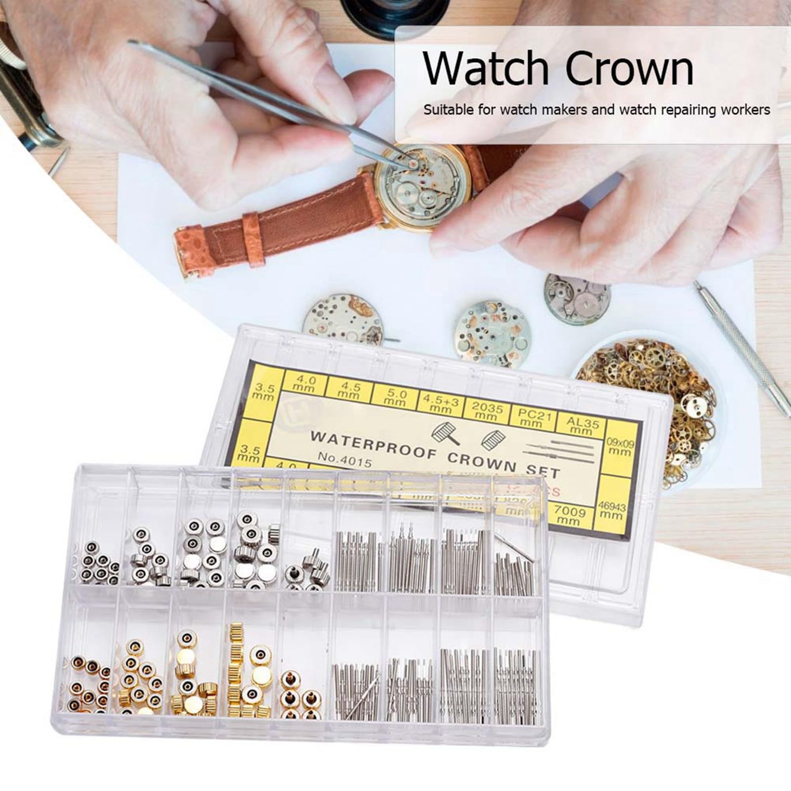 Saluaqui 2813 steli ricambio orologio assortiti kit