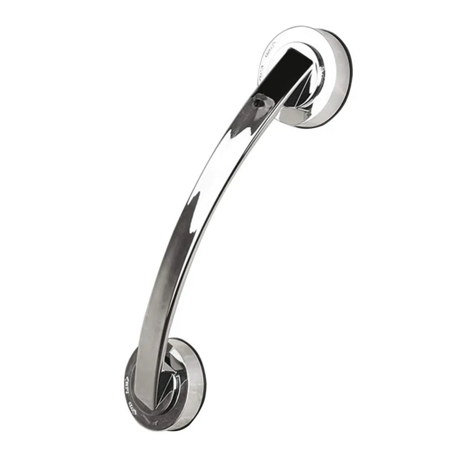 DOITOOL Maniglione Bagno a Ventosa Argento Sicurezza