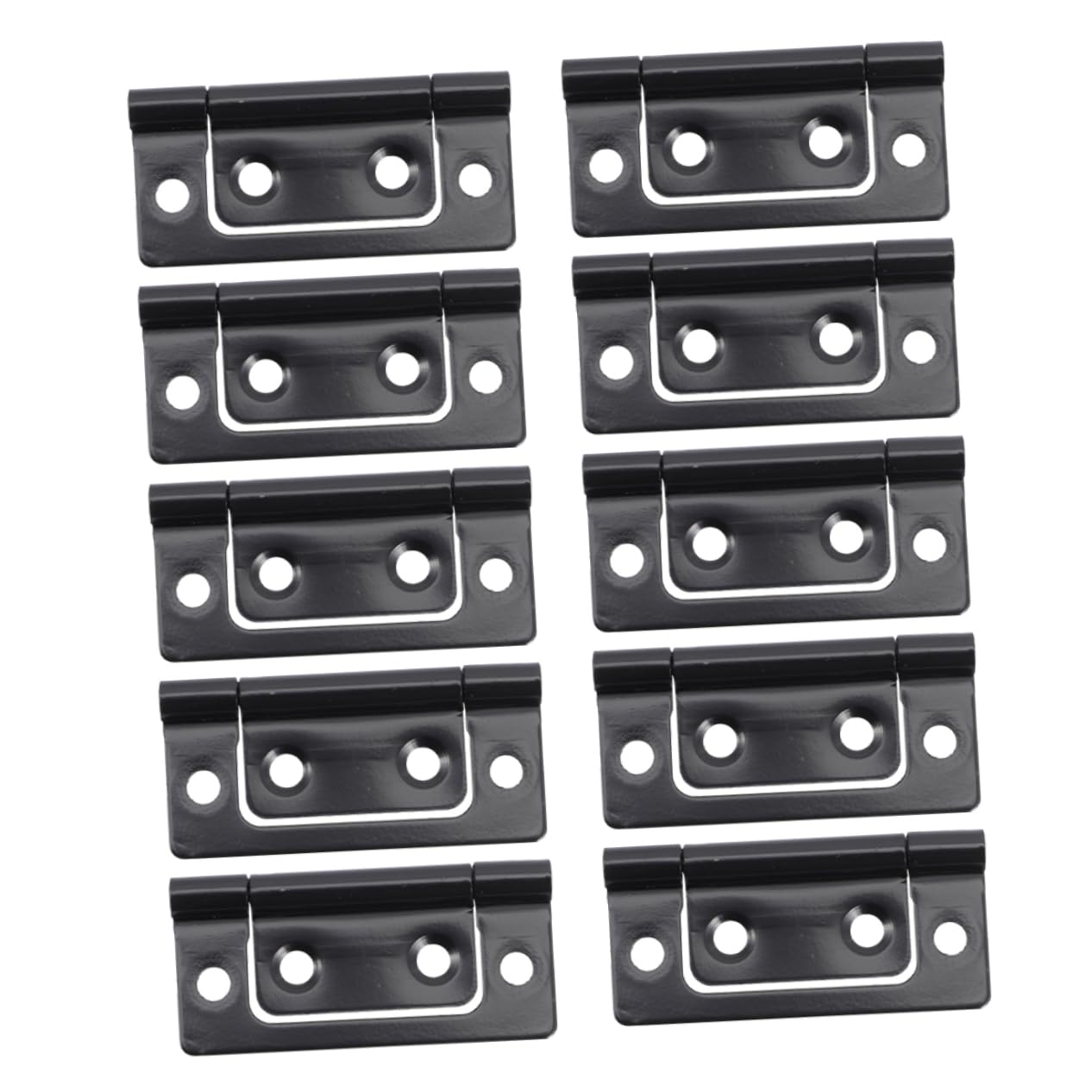 DOITOOL Cerniera Ferro Nera Vintage 5,1 cm 12 Pezzi