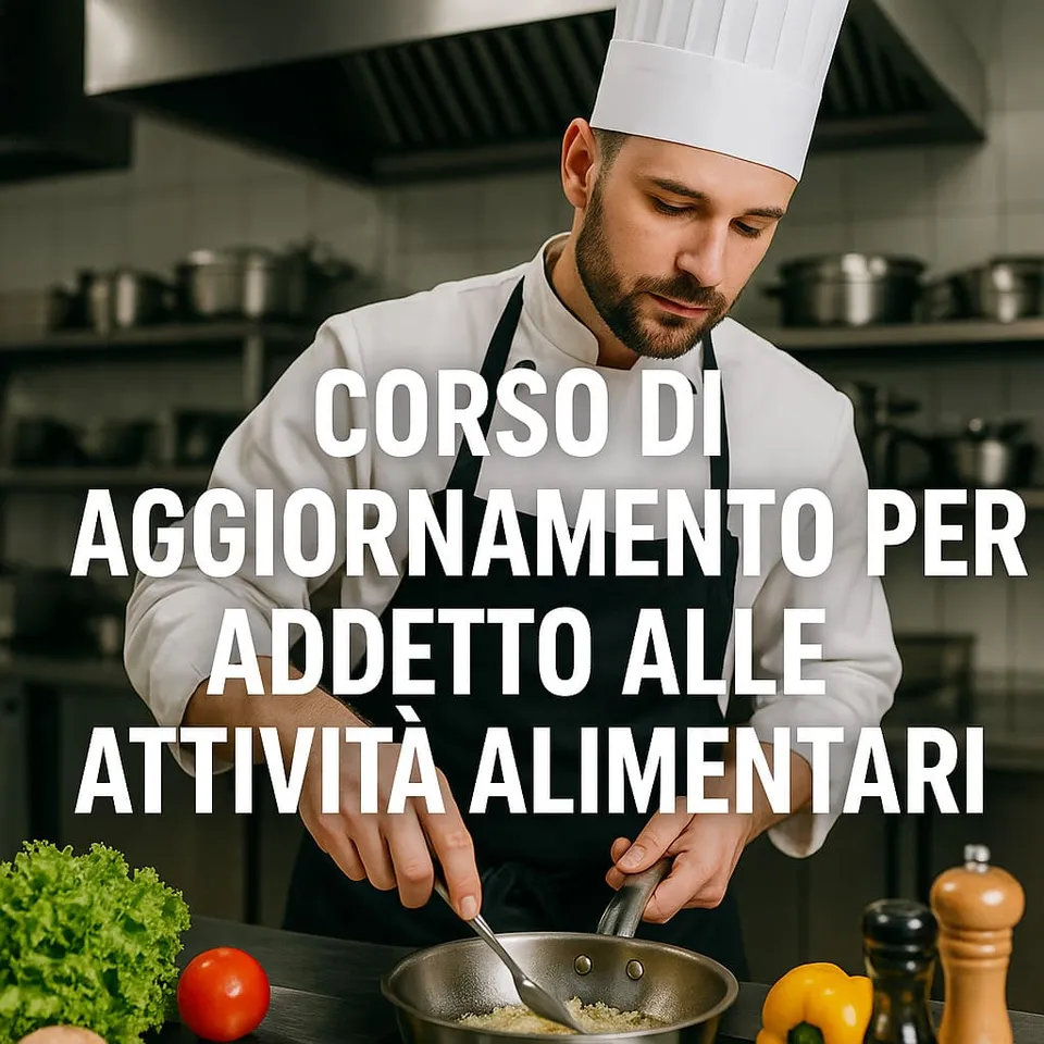 Adifer Corso di aggiornamento addetto attività alimentari online