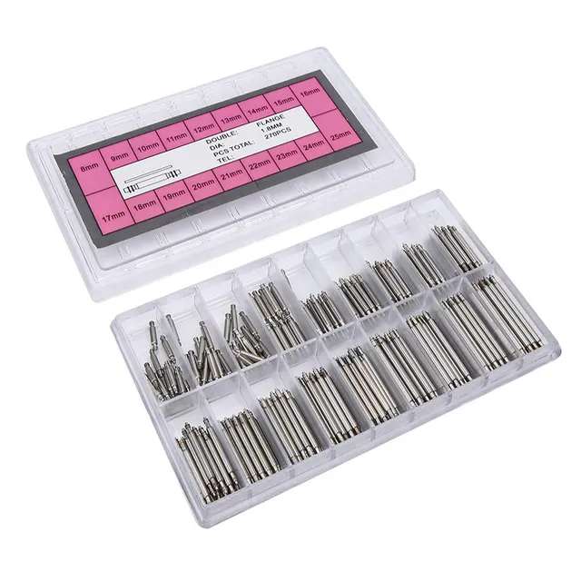 Saluaqui Barre a Molla per Orologi 1,8 Mm Set 270 Pezzi